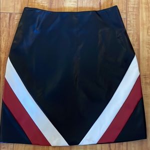 Vera & Lucy Faux Leather Black Skirt - never worn!